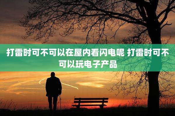 打雷时可不可以在屋内看闪电呢 打雷时可不可以玩电子产品
