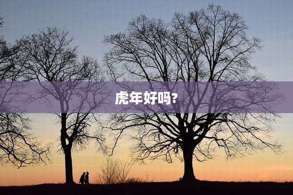 虎年好吗?