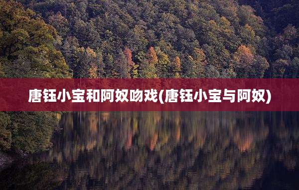 唐钰小宝和阿奴吻戏(唐钰小宝与阿奴)