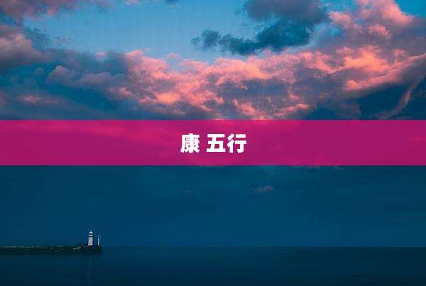 康 五行