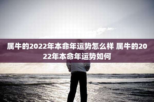 属牛的2022年本命年运势怎么样 属牛的2022年本命年运势如何
