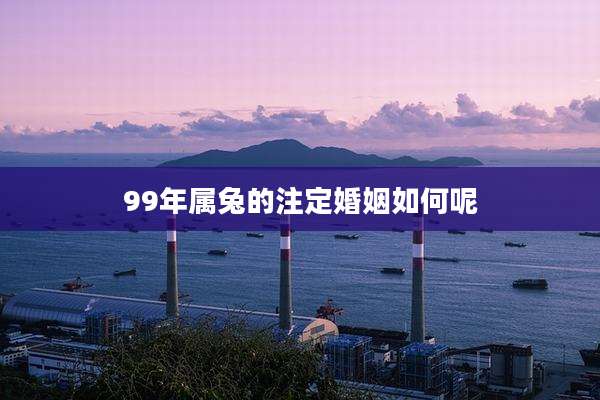 99年属兔的注定婚姻如何呢