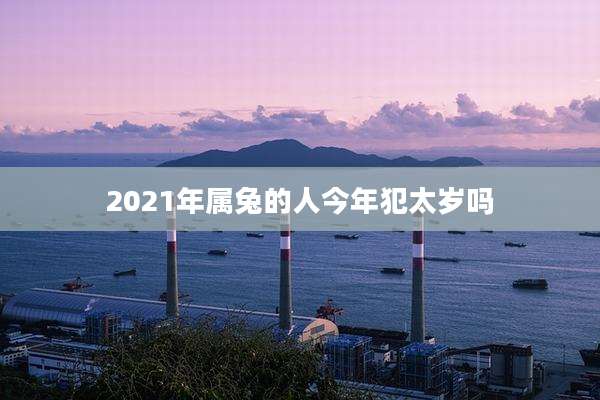 2021年属兔的人今年犯太岁吗
