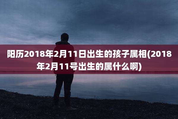 阳历2018年2月11日出生的孩子属相(2018年2月11号出生的属什么啊)