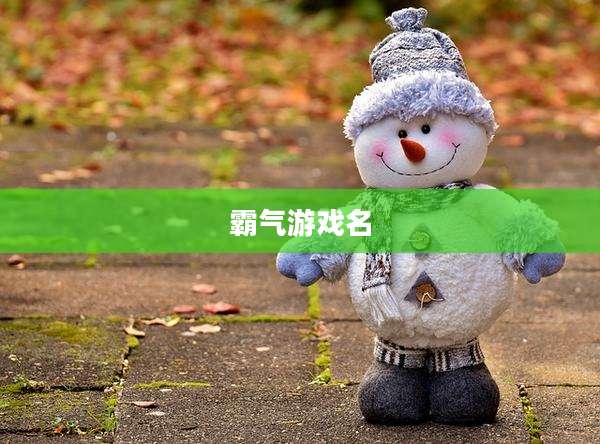 霸气游戏名