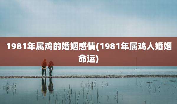 1981年属鸡的婚姻感情(1981年属鸡人婚姻命运)