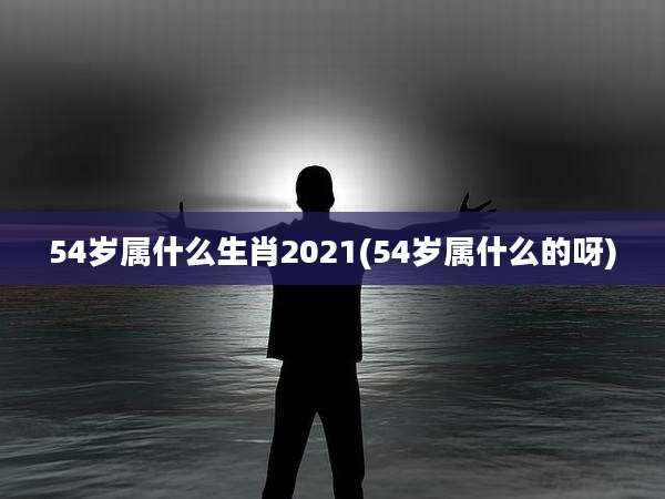 54岁属什么生肖2021(54岁属什么的呀)