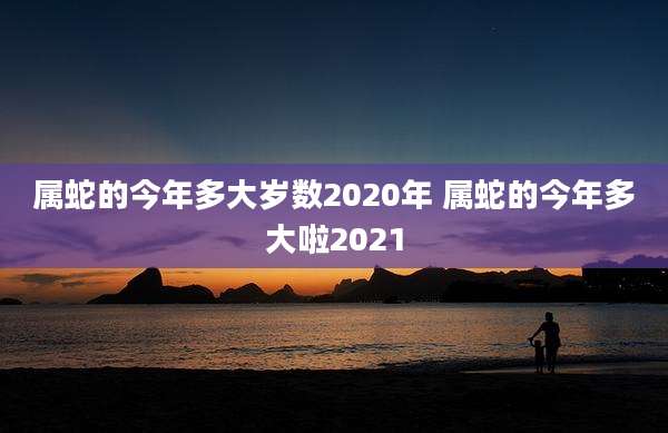 属蛇的今年多大岁数2020年 属蛇的今年多大啦2021