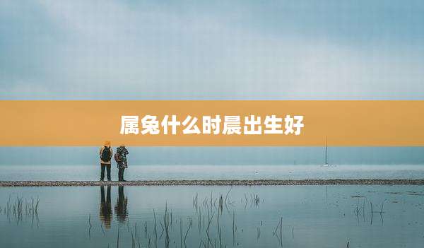 属兔什么时晨出生好