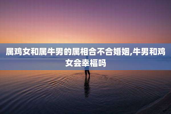 属鸡女和属牛男的属相合不合婚姻,牛男和鸡女会幸福吗