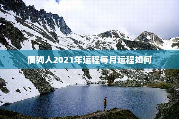 属狗人2021年运程每月运程如何