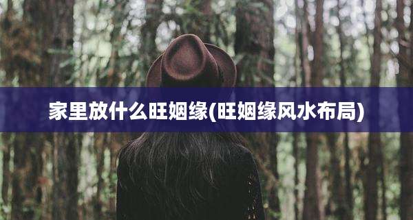 家里放什么旺姻缘(旺姻缘风水布局)