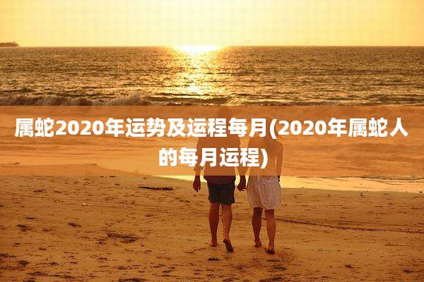 属蛇2020年运势及运程每月(2020年属蛇人的每月运程)