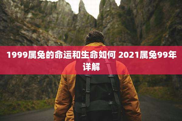 1999属兔的命运和生命如何 2021属兔99年详解