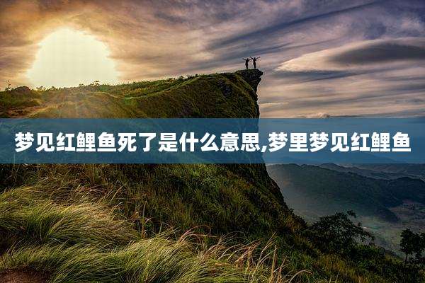 梦见红鲤鱼死了是什么意思,梦里梦见红鲤鱼