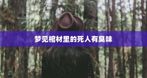 梦见棺材里的死人有臭味