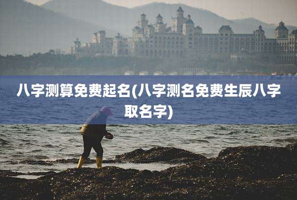 八字测算免费起名(八字测名免费生辰八字取名字)