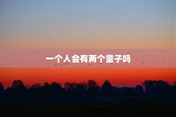 一个人会有两个童子吗