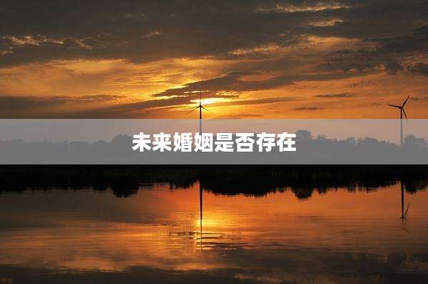 未来婚姻是否存在