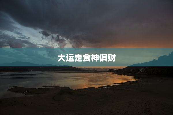 大运走食神偏财