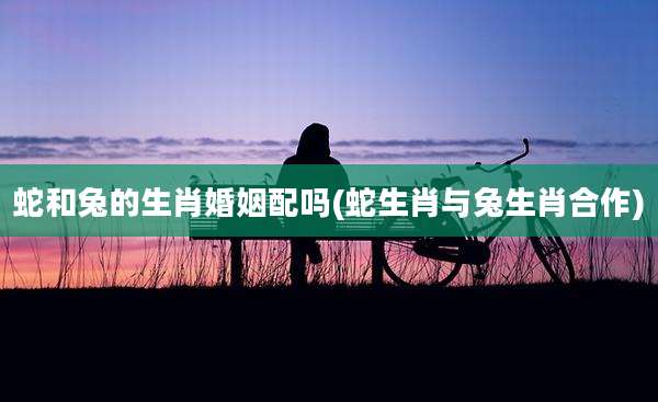 蛇和兔的生肖婚姻配吗(蛇生肖与兔生肖合作)