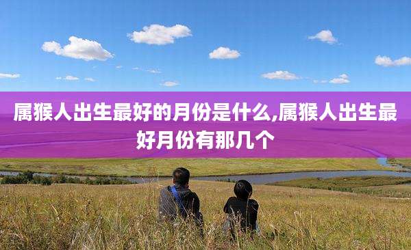属猴人出生最好的月份是什么,属猴人出生最好月份有那几个