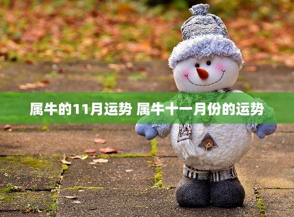 属牛的11月运势 属牛十一月份的运势