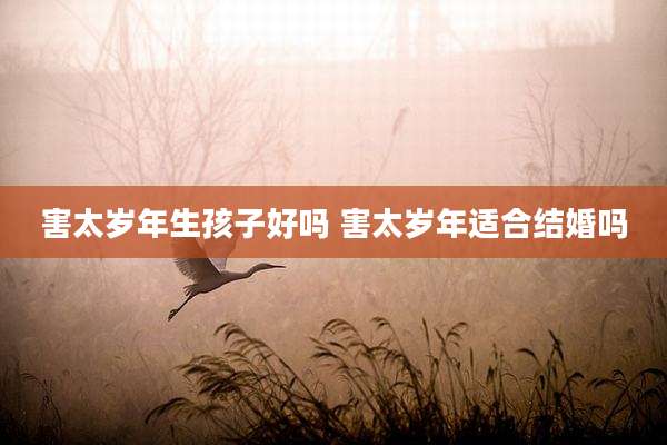 害太岁年生孩子好吗 害太岁年适合结婚吗