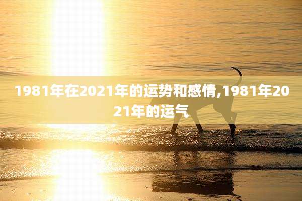 1981年在2021年的运势和感情,1981年2021年的运气