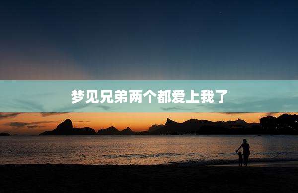 梦见兄弟两个都爱上我了