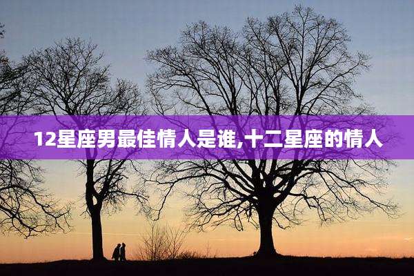 12星座男最佳情人是谁,十二星座的情人