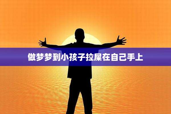 做梦梦到小孩子拉屎在自己手上