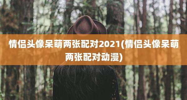 情侣头像呆萌两张配对2021(情侣头像呆萌两张配对动漫)