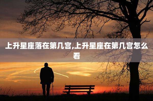 上升星座落在第几宫,上升星座在第几宫怎么看