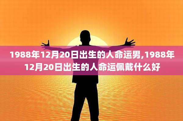 1988年12月20日出生的人命运男,1988年12月20日出生的人命运佩戴什么好