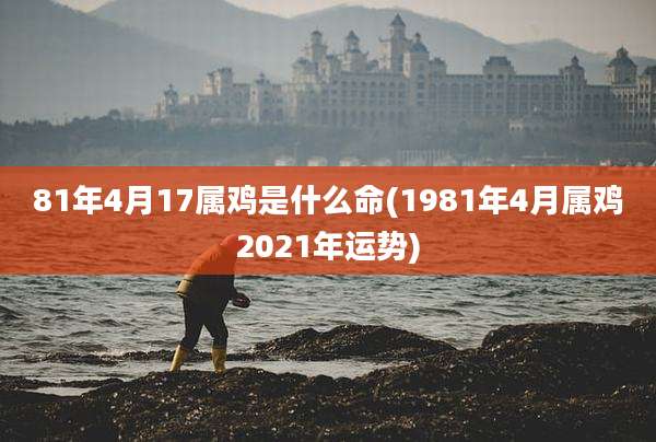 81年4月17属鸡是什么命(1981年4月属鸡2021年运势)