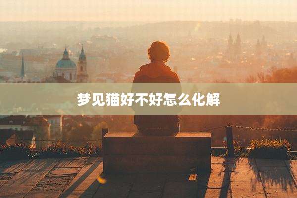 梦见猫好不好怎么化解