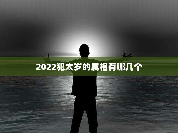 2022犯太岁的属相有哪几个