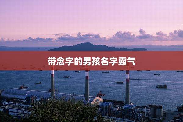 带念字的男孩名字霸气