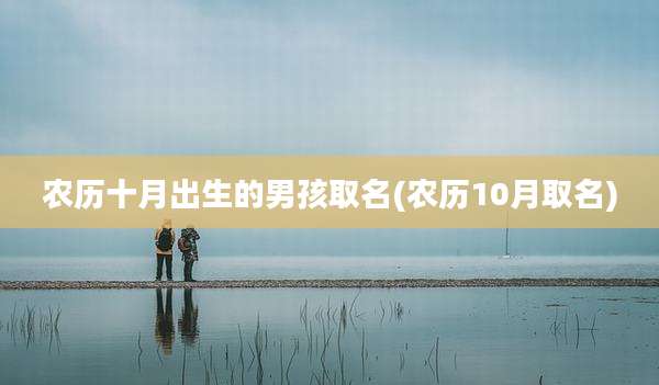 农历十月出生的男孩取名(农历10月取名)