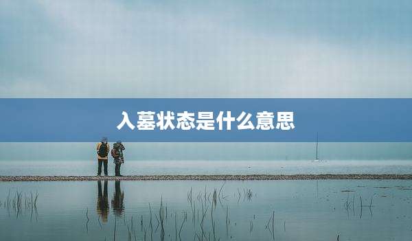 入墓状态是什么意思