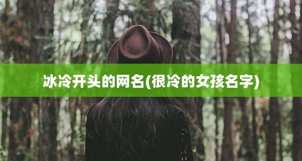 冰冷开头的网名(很冷的女孩名字)