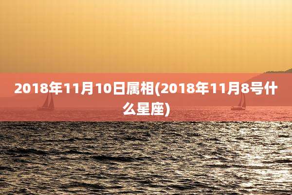 2018年11月10日属相(2018年11月8号什么星座)