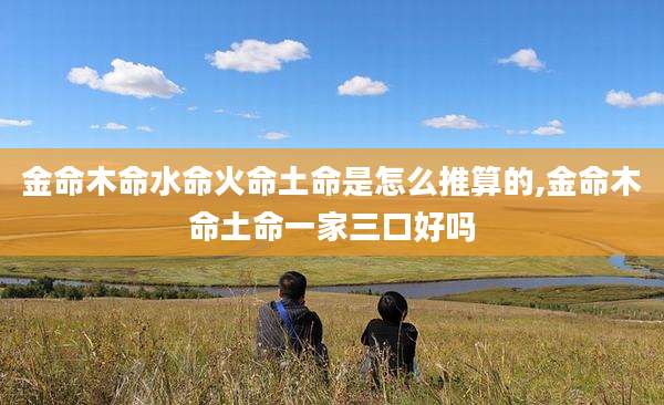 金命木命水命火命土命是怎么推算的,金命木命土命一家三口好吗