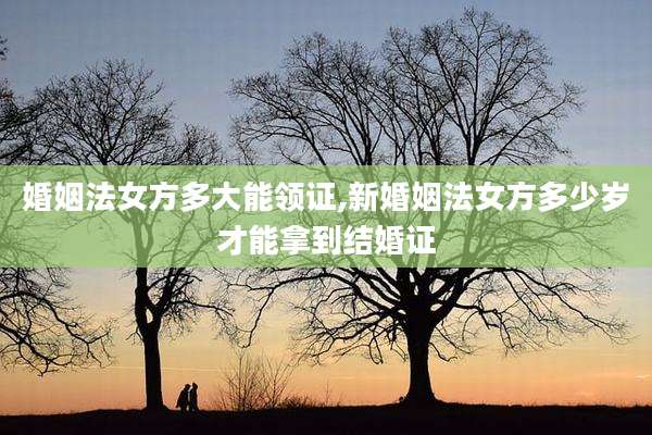婚姻法女方多大能领证,新婚姻法女方多少岁才能拿到结婚证