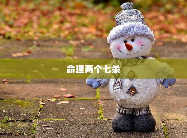 命理两个七杀