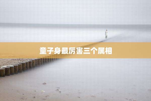 童子身最厉害三个属相