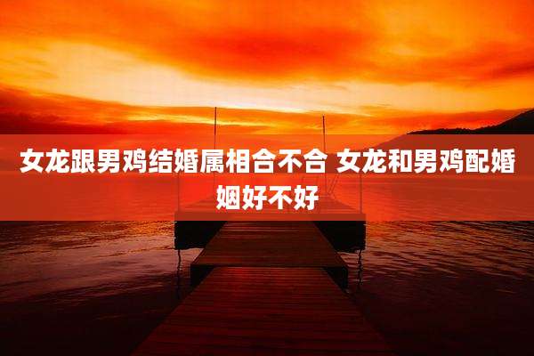 女龙跟男鸡结婚属相合不合 女龙和男鸡配婚姻好不好
