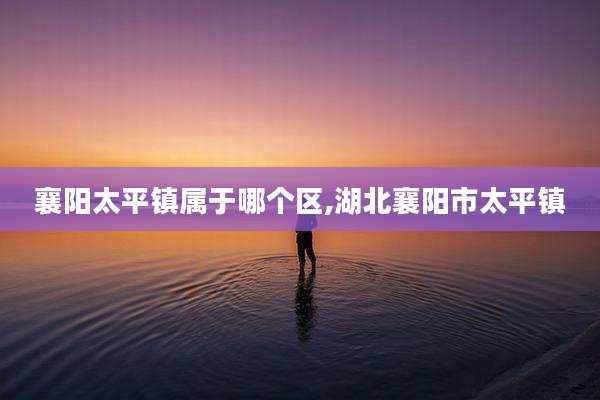 襄阳太平镇属于哪个区,湖北襄阳市太平镇