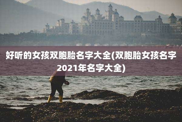 好听的女孩双胞胎名字大全(双胞胎女孩名字2021年名字大全)
